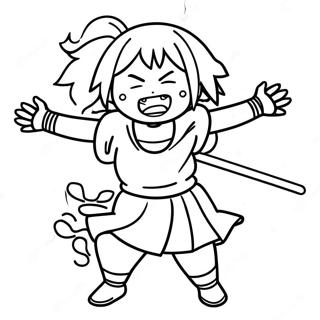 Khimiko Toga V Deistvii Raskraska 100752-39271