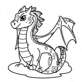 Velichestvennyi Endera Drakon V Nebe Raskraska 100958-39436