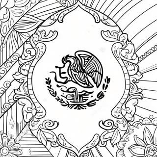 Raskraska Meksikanskogo Flaga 101032-39486