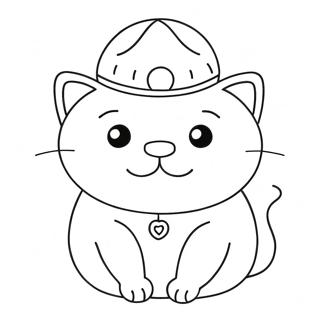 Raskraska Pukhlogo Tolstogo Kota V Shliape 101218 39642