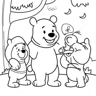 Raskraska Vinni Pukha I Druzei Na Khellouin 101499-39969