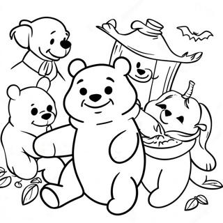 Raskraska Vinni Pukha I Druzei Na Khellouin 101499-39970