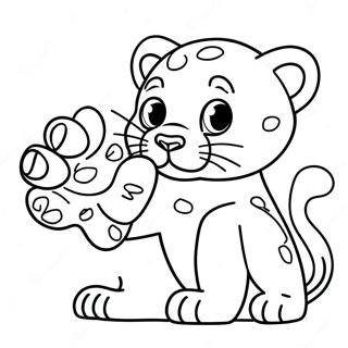 Raskraska Igrivogo Detenysha Pantery 101781 40183