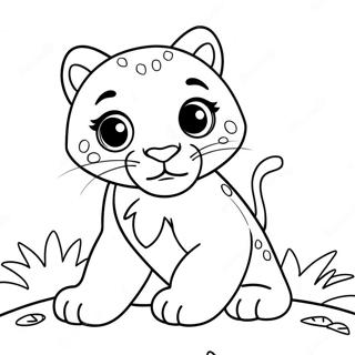 Raskraska Igrivogo Detenysha Pantery 101781 40184