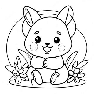 Milaia Mitsuri S Tsvetami Raskraska 102424-40679