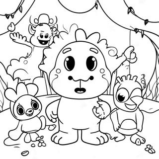 Strashnye Animatroniki Villi V Strane Chudes Raskraska 102890-41045