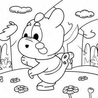 Stsena Deistviia Villi V Strane Chudes Raskraska 102891-41049