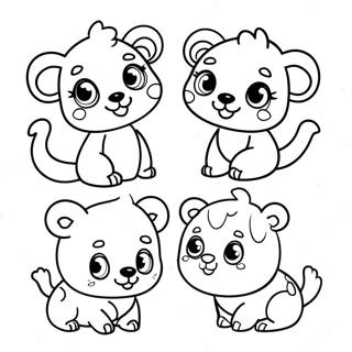 Raskraska Milykh Brazilskikh Zhivotnykh 103046-41166