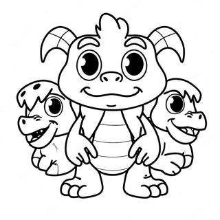 Raskraska Ludo S Monstrom Druziami 103098 41209