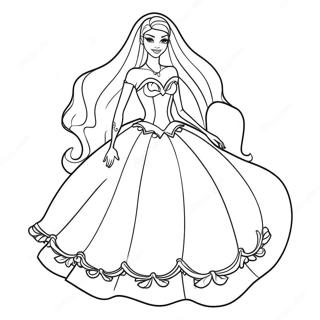 Raskraska Barbi V Kostiume Prizraka 104716 42470