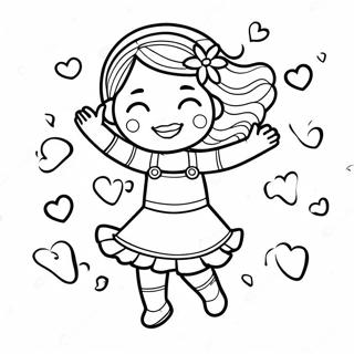 Radostnaia Devochka Tantsuiushchaia S Tsvetami 104845-42571