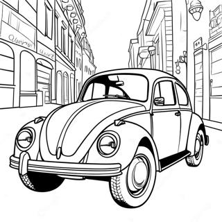 Raskraska Klassicheskogo Volkswagen Beetle 104894-42598