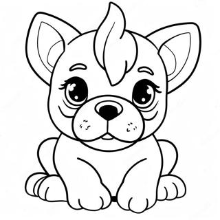 Raskraska Milogo Shchenka Bostonskogo Terera 105639 43196