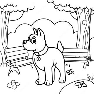 Raskraska Vinn Diksi V Parke 105976-43454