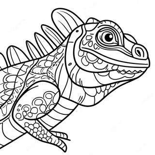 Raskraska Velichestvennoi Iguany 106567-43916