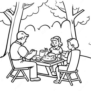 Raskraska Semeinyi Piknik 1950 Kh 107309-44507