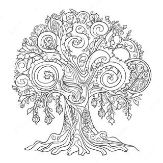 Raskraska S Volshebnoi Iulskoi Elkoi 108258-45237