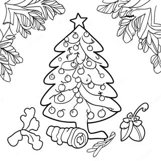 Raskraska S Volshebnoi Iulskoi Elkoi 108258-45239