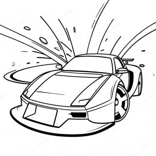 Raskraska Futuristicheskogo Drift Avtomobilia 108286-45268