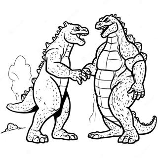 Godzilla Protiv Monstra Na Raskraske 109471-46250