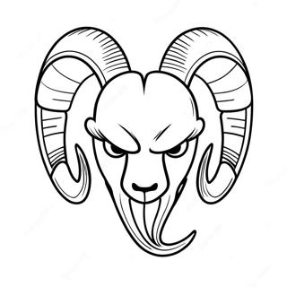 Raskraska Logotipa La Rams 109699-46418