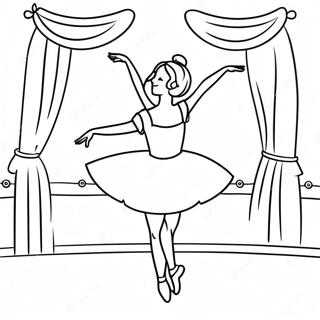 Raskraska Radostnoi Baleriny V Piruete 11168 2201