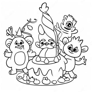 Iarkaia Raskraska Viva Trolli Na Vecherinke 111912-48175