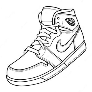 Raskraska Retro Obuvi Air Jordan 112092-48309