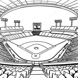 Raskraska Beisbolnogo Stadiona Dodzherov 112170-48375