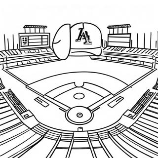 Raskraska Beisbolnogo Stadiona Dodzherov 112170-48376