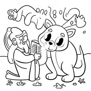 Smeshnye Poslovitsy Raskraska 112859 49031