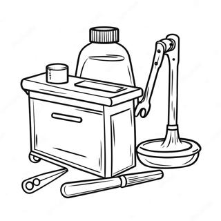 Raskraska S Instrumentami I Oborudovaniem Dlia Flebotomii 113039-49167