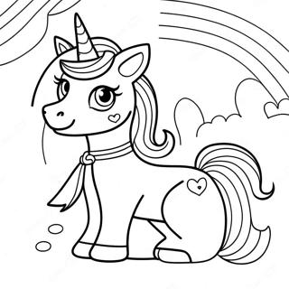 Raduzhnaia Koshka Edinorog Dlia Raskraski 11340 843
