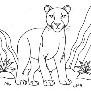 Puma Na Iarkom Fone Raskraska 113657-49656