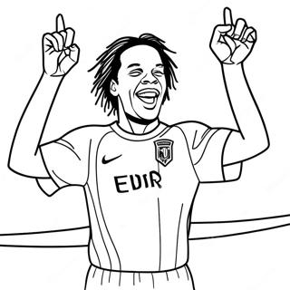 Raskraska Ronaldino Prazdnuiushchego Gol 113888-49827