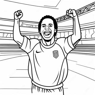 Raskraska Ronaldino Prazdnuiushchego Gol 113888-49828