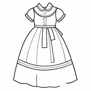 Raskraska Krasivogo Platia Dlia Pervogo Prichastiia 113914 49847