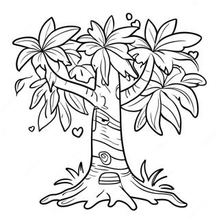 Raskraska Tsvetnogo Dereva Chika Chika Bum Bum 114143 50024