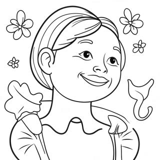 Radostnaia Raskraska Schastlivogo Dnia Materi Dlia Nany 114556-50352