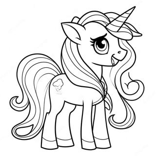 Raskraska Printsessy Selestii S Iskriashcheisia Grivoi 114735-50483