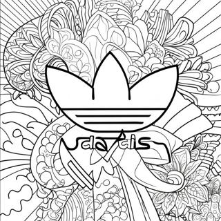 Raskraska Logotipa Adidas 115044-50718