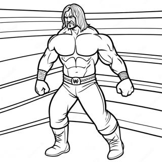 Intensivnoe Protivostoianie Restlerov Wwe Raskraska 115252-50882