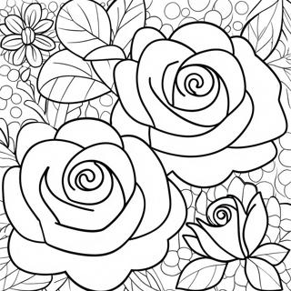Krasivye Rozy Raskraska 115330-50944