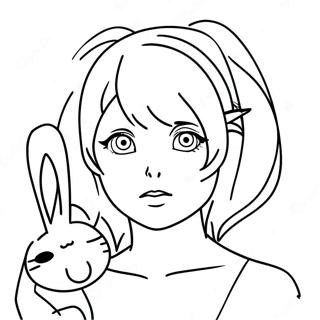 Toka Kirishima S Krolichei Maskoi Raskraska 116851 52289