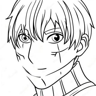 Токийский Гуль Раскраски