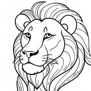 Velichestvennyi Lev Raskraska 117390-52699