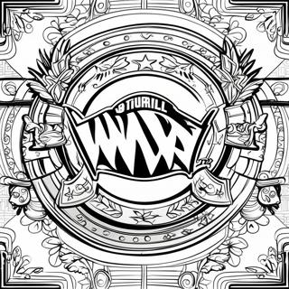 Iarkii Chempionskii Poias Wwe Raskraska 117702 52938