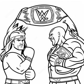 Raskraska Chempionskogo Matcha Wwe 117829 53036