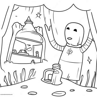 Fantasticheskii Mir Malenkikh Koshmarov Raskraska 117910-53106