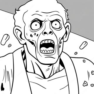 Raskraska S Zombi Iz Resident Evil 118063-53214